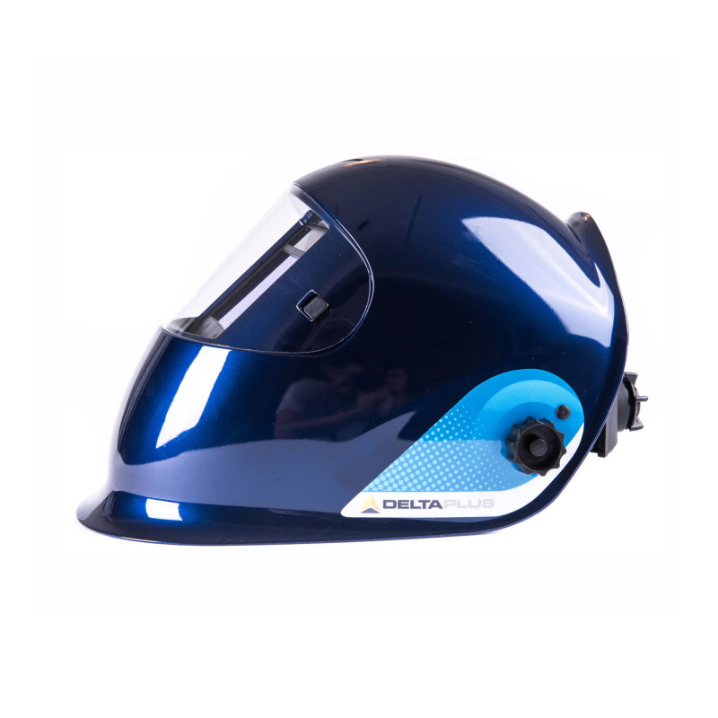代爾塔101505高端自動變光面罩面具焊工(gōng)焊接燒焊帽 正品電焊面